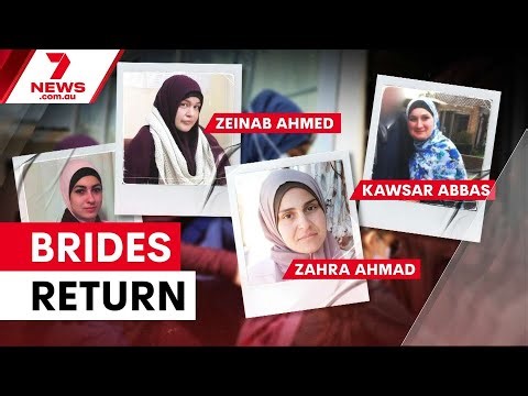 ‘ISIS Brides’ touch down in Melbourne | 7NEWS