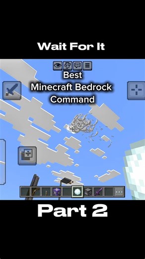 Best Minecraft Bedrock Command #shorts