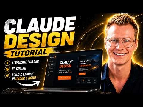 Claude Design TUTORIAL (Beginner to Pro)