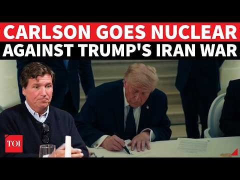 'Shameful Defeat For U.S., Victory For Iran': Tucker Carlson's BRUTAL ATTACK On Trump On LIVE TV