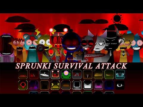 Incredibox Sprunki Survival Attack - Full Gameplay Showcase