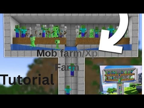 EASY Minecraft Mob XP Farm Tutorial! (1.21+ Java & Bedrock)