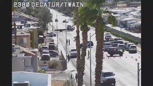 Pedestrian sustains life-threatening injuries from vehicle crash in Las Vegas Chinatown