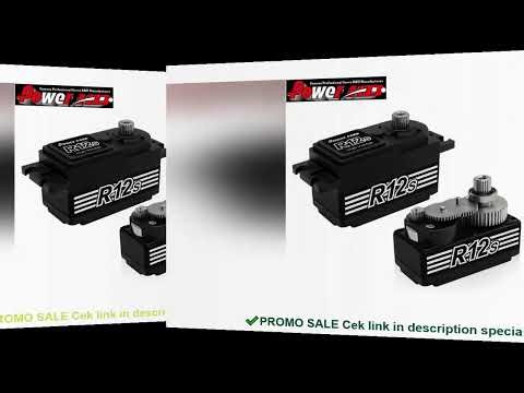 Power HD R12S 12KG 6.0-8.4V High Torque Titanium Gear Dual Ball Bearing Servo For 1/10 Rc Racing Car