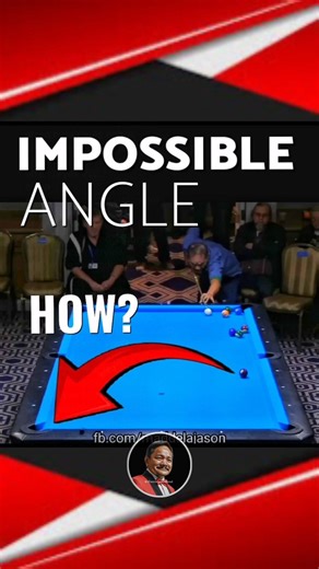 🔴 Efren Reyes Impossible Angle - Bank Shot