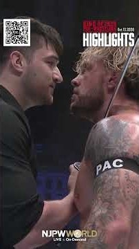 新日本プロレス『KING OF PRO-WRESTLING 2026』(10.12) ハイライト #shorts