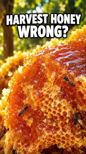 The Best Time to Harvest Honey 🍯🐝 #trending #beekeeping101 #shorts