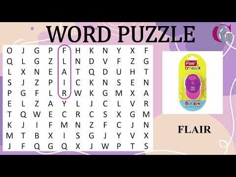 🤯 Hidden Names Game | WORD PUZZLE: ERASER BRANDS EDITION!