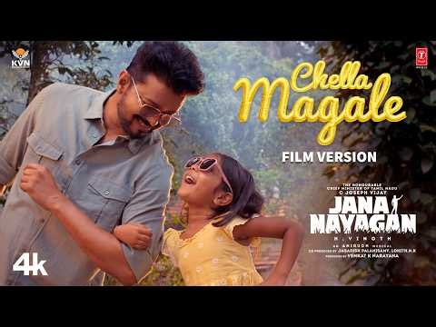 Thalapathy Vijay latest Song | Jana Nayagan | Chella Magale Film Version | H Vinoth | Anirudh