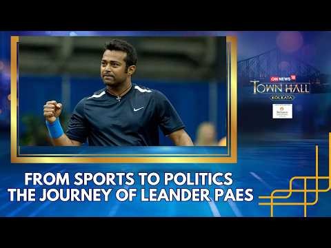 Leander Paes Speaks on Sports Governance And Youth Empowerment at CNNNews18 Kolkata Town Hall