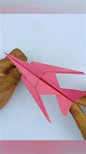 How to Make a Paper Airplane That Flies Far ✈️ Easy Origami Tutorial #Shorts