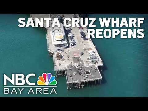 Santa Cruz celebrates reopening of wharf following repairs