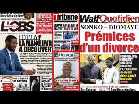 🛑Revue de Presse (Wolof) Sénégal7 du Samedi 07Mars 2026 avec Abdou Leye Ndiaye…..