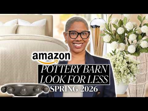 21 New Designer Inspired Amazon Spring Home Decor 2026 (Just Like Pottery Barn!)