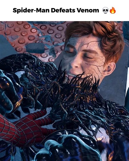 Spider-Man Defeats Venom 💀🔥