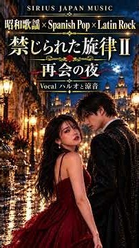 【 昭和歌謡 × SpanishPop × デュエット 】禁じられた旋律 II - 再会の夜 - / SIRIUSJAPAN #スパニッシュポップ #昭和歌謡 #Shorts