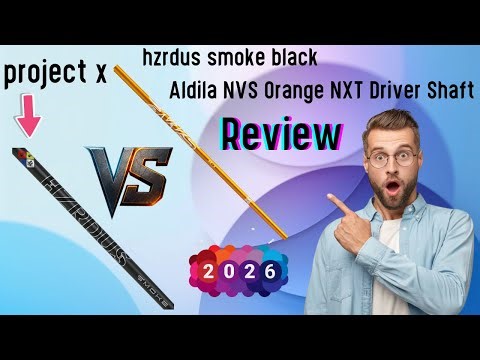 Project X HZRDUS Smoke Black vs. Aldila NVS Orange NXT | High Speed vs. Easy Launch Comparison