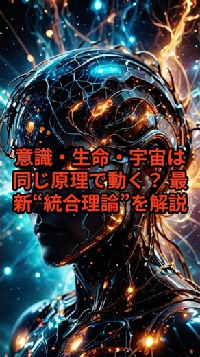 意識・生命・宇宙は同じ原理で動く？ 最新“統合理論”を解説 #宇宙雑学 #宇宙 #雑学