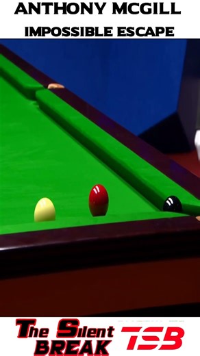 Almost impossible Escape Anthony McGill vs Kyren Wilson WSS SF 2020!! The Silent Break #snooker