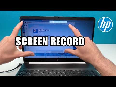 HP Laptop : How to Screen Record