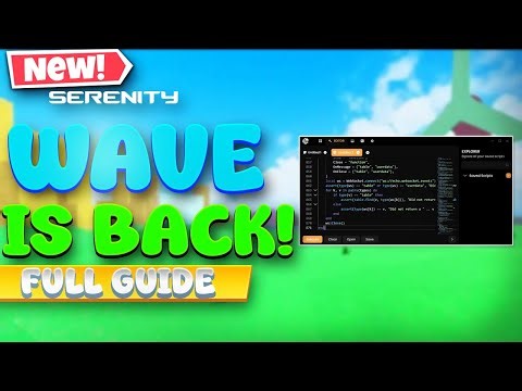 The Best Roblox Executor Is Back! | Wave Executor Showcase