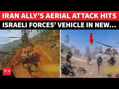 Hezbollah Drones Hit Israeli Forces’ Vehicle; Clashes Erupt As South Lebanon Villages Burn