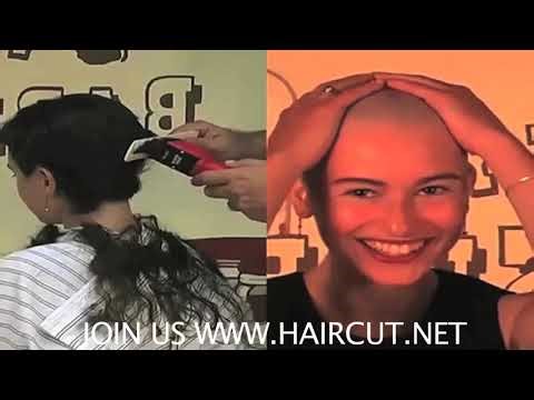 IT FEELS SO GOOD SHAVED TO PERFECTION MONICA'S HEADSHAVE DVD 89 NOW SHOWING ON HAIRCUT.NET