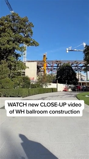 WATCH new CLOSE-UP video of WH ballroom construction