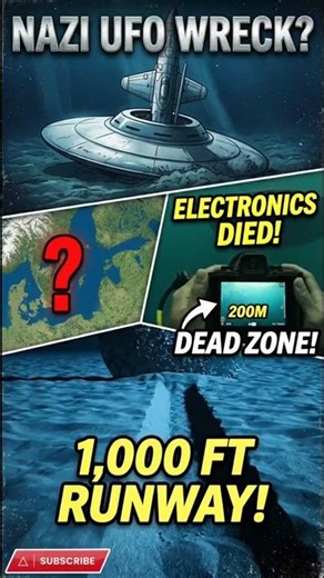 🌊 Baltic Sea Mystery: Alien Ship or Secret Weapon? 🛸 #histdocs #shorts
