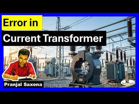 Error in Current Transformer | Substation Series
