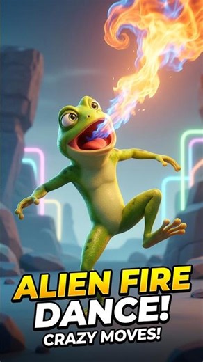 Alien Dance 👽🔥 Try Not to Look Away!
