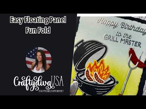 Easy Floating Panel Fun Fold Card | DIY Cardmaking Tutorial for Beginners