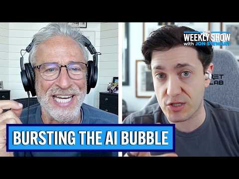 Data Centers, Debt & the Risks of AI’s Finances w/ Ed Zitron | The Weekly Show with Jon Stewart