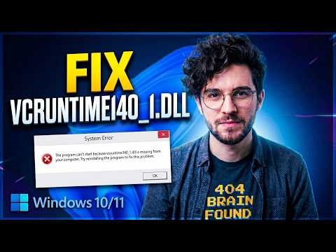 VCRUNTIME140_1.dll Missing? Fix It in 1 Click on Windows 10/11 | Free Tool