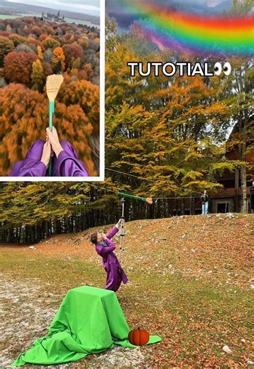 Flying on the Forest tutorial — effetto volo facile