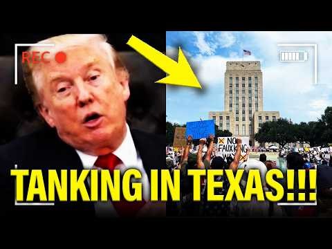 Trump gets RUDE AWAKENING as he TANKS IN TEXAS!!