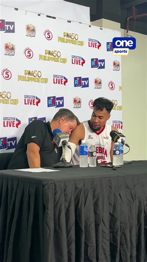 ‘I FEEL LIKE WE DESERVE THIS, WE SHOWED SO MUCH HEART’ BPG Stephen Holt talks about his game-winning triple, while head coach Tim Cone says he reminds Holt of Jojo Lastimosa as Barangay Ginebra heads to the semifinals with a 99-98 win over Converge in the PBA Season 50 Philippine Cup. | via Gillian Trinidad/One Sports #PBA50 #PBA50LID #Sportsontiktok