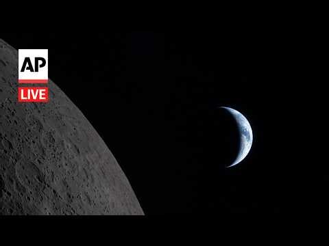 LIVE: Artemis II heads back to Earth after moon flyby