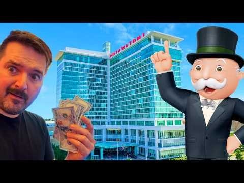 Massive WIN ON Monopoly BIG BOARD BUCKS Slot Machine At Potowatomi Casino!