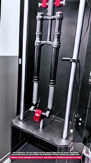 Hydraulic Shock Absorber Test Rig 30 kN - High Speed 20 Hz Suspension Durability Machine