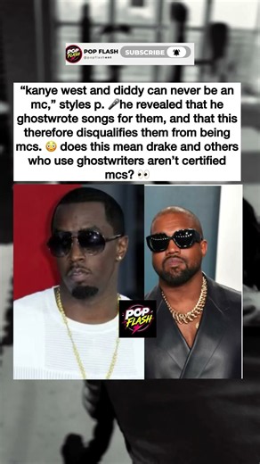 Styles P Says Kanye & Diddy Can't Be MCs Because They Use Ghostwriters 😳#kanyewest #diddy #shorts