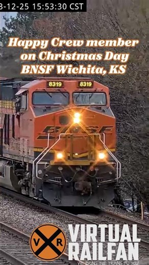BNSF on Christmas Day | #Shorts