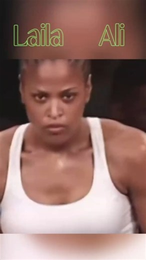 Daughter of Muhammad Ali ROCKED! Laila Ali vs Kendra Lenhart Boxing Highlights 🔥 #shorts #boxing