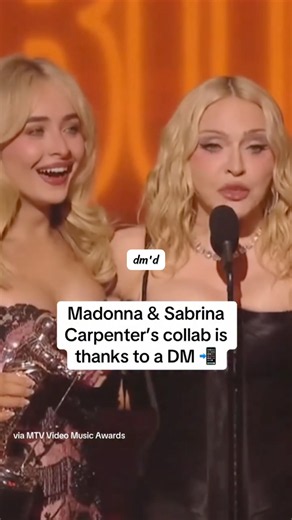 I DM’d her - Madonna reveal how her collaboration with Sabrina Carpenter happened