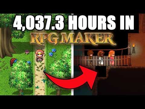 What 4,037.3 Hours of RPG Maker ACTUALLY Looks Like | Developer Retrospective