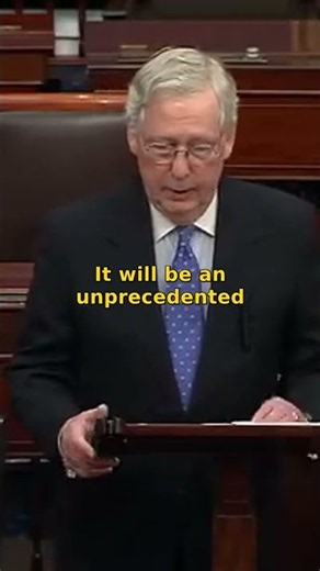 McConnell Warns of 'Unprecedented Constitutional Crisis' Over Impeachment