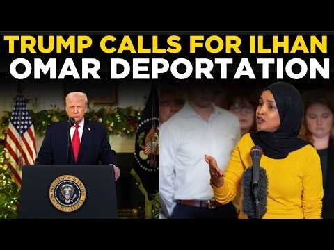 TRUMP VS ILHAN OMAR LIVE: Trump Calls for Deportation of Minnesota Congresswoman Ilhan | World News