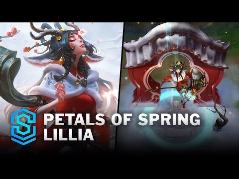 Petals of Spring Lillia Skin Spotlight - Pre-Release - PBE Preview - League of Legends