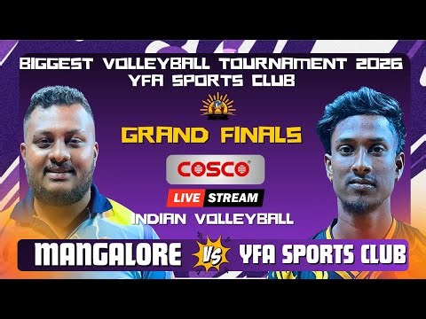 Grand Finals 🔥YFA Sports Club Vs Mangalore | HD Live | All India Volleyball Tournament 2026
