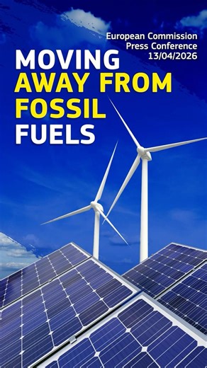 Less fossil fuels, more EU renewable energy